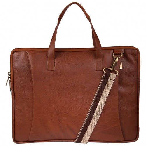 LEATHER LAPTOP BAG NDLB102-TN LEATHER LAPTOP BAG NDLB102-TN